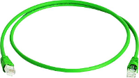 TelegÃ¤rtner L00006A0038 RJ45 Netwerk Aansluitkabel CAT 6A S/FTP 20 m Groen Vlambestendig, Halogeenvrij