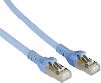 Netwerkkabel Rj45 Cat 6a S/ftp 3 M Blauw Metz Connect