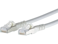 Netwerkkabel Rj45 Cat 6a S/ftp 5 M Wit Metz Connect