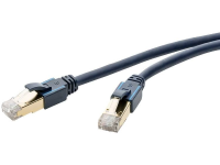 Netwerkkabel Rj45 Cat 6a S/ftp 7.5 M Donkerblauw Clicktronic