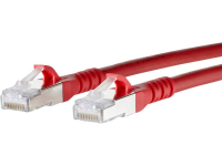 Netwerkkabel Rj45 Cat 6a S/ftp 7 M Rood Metz Connect
