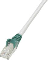 Digitus RJ45 (cross) Netwerkkabel Aansluitkabel CAT 5e SF/UTP 2.00 M Grijs