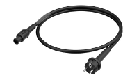 Neutrik 1028915 Aansluitkabel Stroom Zwart 3 m