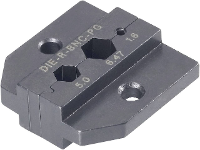 Neutrik DIE R BNC PG DIE R BNC PG Crimp inzetstuk Zwart 1 stuk(s)