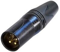 Neutrik NC10MXX 14 B XLR connector Stekker, recht Aantal polen: 10 Zwart 1 stuk(s)