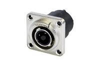 Neutrik NLT4FPXX Luidsprekerconnector Stekker, recht Aantal polen: 4 Zwart, Zilver 1 stuk(s)