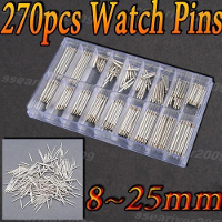 New 270 Pcs Watch Spring Bar Strap Link Pins Tools Sets