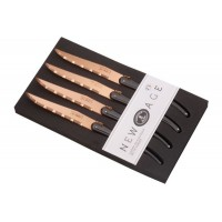 New Age Copper 4 Couteaux Steak Laguiole