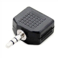 New Audio Splitter 3.5Mm Jack