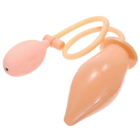New Hot Black Flesh Aphrodisiac Pump N Play Butt Plug With Pump