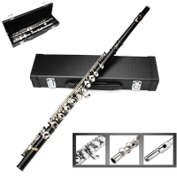 New Lade Cupronickel C Key 16 Closed Holes Concert Band Flute