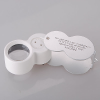 New Magnifier 40x25mm Jewelers Loupe Magnifying Glass