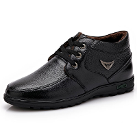 New Men Winter Casual Keep Warm Plush Cotton Outdoor Non Slip Comfortable Business Boots Shoes
