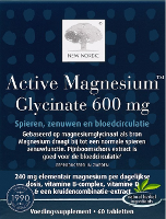 New Nordic Magnesium Active Glycinate 600mg Tabletten