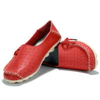 New Women Flats Soft Comfortable Lace Up Casual Fashion Flat Loafers Shoes
