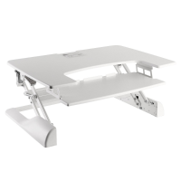 NewStar NS WS100WHITE Monitor tafelbeugel 25,4 cm (10)   116,8 cm (46)