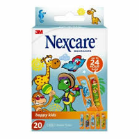Nexcare Bandages Happy Kids 19 mm x 72 mm