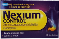 Nexium Control Tabletten   voor brandend maagzuur