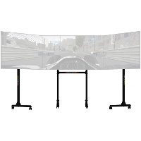 Next Level Racing Free Standing Triple Monitor Stand bevestiging