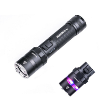 NEXTORCH P83 1300LM Sterk licht Oplaadbare LED zaklamp Rood en blauw Glitter Buitentactiek Superheldere draagbare beveil