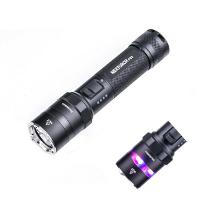 NEXTORCH P83 1300LM Sterk Licht Oplaadbare LED Zaklamp Rood en Blauw Glitter Outdoor Tactieken Super Helder Draagbaar Be