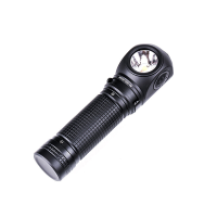 NEXTORCH P10 1400lm Hoge Lumen Sterke 2600mAh 18650 Rechte Hoek Zaklamp 3 Lichtbron Dubbele Schakelaar Lange Afstand Kra