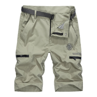 Nianjeep Summer Mens Cargo Shorts Water Repellent Breathable Loose Casual Shorts