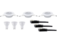 Nice Price 3957 Inbouwlamp Set van 3 stuks LED GU10 9 W Wit
