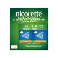 Nicorette Fruit 2mg Zuigtabletten
