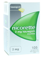 Nicorette Suikervrij 2mg Kauwgom