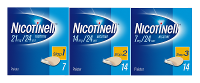 Nicotinell Pleisters Combi voor zware roker   21 mg + 14 mg + 7 mg  