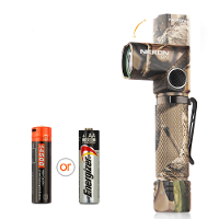 NICRON B74 700LM 90 graden L vormige LED Camo Oplaadbare Twist Clip Zaklamp 14500 Waterdichte LED Zaklamp