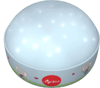 Niermann 80063 LED nachtlamp met projector Rond Lolo Lombardo LED Bont