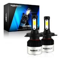 Nighteye A315 S2 DC 9V 32V Paar LED Koplampen 6500K Koel Wit 9000LM / Paar LED Koplamp IP68 Waterdicht Hoog Laag Beam
