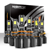 NightEye Auto Verlichting A315 S4 2PCS Auto LED Koplamp Lamp 15.000LM/PAIR LED Voor Koplamp 6500K Wit IP68 Waterdicht