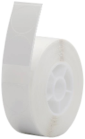 NIIMBOT A2A08061801 Etiketten (rol) Ø 13 mm Wit 220 stuk(s) Permanent hechtend Universele etiketten