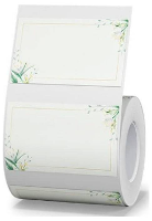 NIIMBOT A2A78138601 Etiketten (rol) 50 x 30 mm Thermisch papier 230 stuk(s) Weer verwijderbaar Universele etiketten