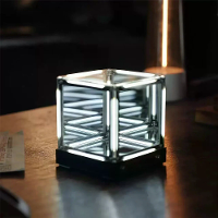 NIKOLATOY 4D Infinite Space Abyss Nachtlamp Creatieve Bureau Decoratie Ornamenten