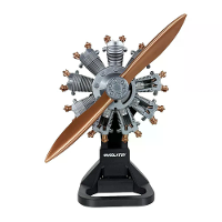 NIKOLATOY 9 cilinder radiaal motor model ornamenten decoraties collectie wetenschappelijke ontdekkingsspeelgoed