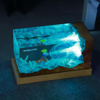 NIKOLATOY Kakarot Hars RGB Nachtlamp Creatieve Bureau Decoratie Ornamenten