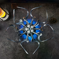 NIKOLATOY Mechanische Bloemen Geïnspireerd door Saatchi Gallery APP Controles Creatieve Bureau Decoratie Ornamenten