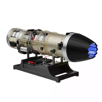 NIKOLATOY Metal Jet Kleine Bypass F35 Gevechtsvliegtuigmotor Assemblage Model DIY Kit Uitstekende STEAM Wetenschap Onder