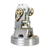 NIKOLATOY Miniature Punch Machine Model CNC Materiaal Creatieve Desktop Ornamenten Decoratie Wetenschappelijke Ontdekt S