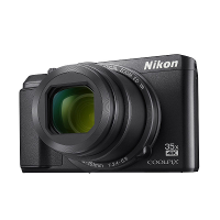 Nikon A 900 Digitale camera 20 Mpix Zoom optisch: 35 x Zilver WiFi, Klapbaar display