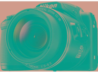 Nikon Coolpix B 500 Digitale camera 16 Mpix Zoom optisch: 40 x Zwart Full HD video opname, Klapbaar display, Bluetooth