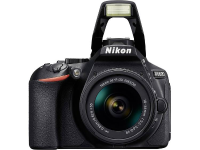 Nikon D5600 Kit Digitale spiegelreflexcamera Incl. AF P 18 55 mm VR 24.2 Mpix Zwart WiFi, Full HD video opname