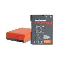 HÃ¤hnel HL EL14a Camera accu Vervangt originele accu EN EL14, EN EL14a 7.4 V 1050 mAh