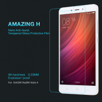 Nillkin Amazing H Anti Explosion Tempered Glass Screen Protector For Xiaomi Redmi Note 4