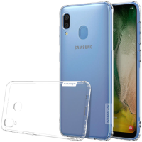 Nillkin Anti kras Transparant Soft TPU beschermhoes voor Samsung Galaxy A30 2019