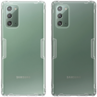 Nillkin Bumpers Natuurlijk Helder Transparant Schokbestendig Soft TPU Beschermhoes Achterkant voor Samsung Galaxy Note20